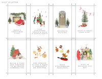 Advent Calendar Cards 24 Cards